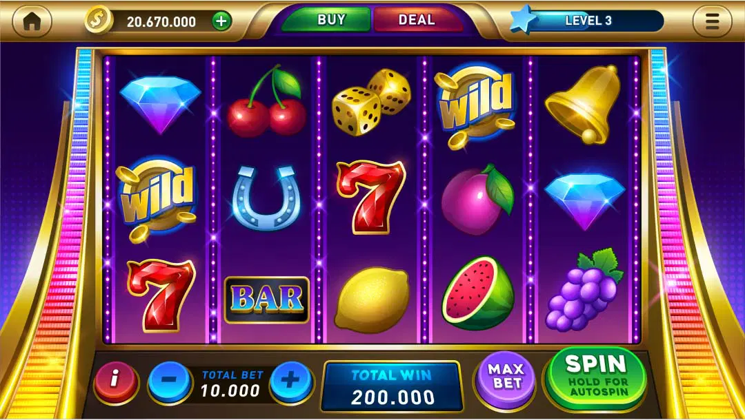 Slot machine reels spinning, representing the 12 Joker slot game library for Malaysian players