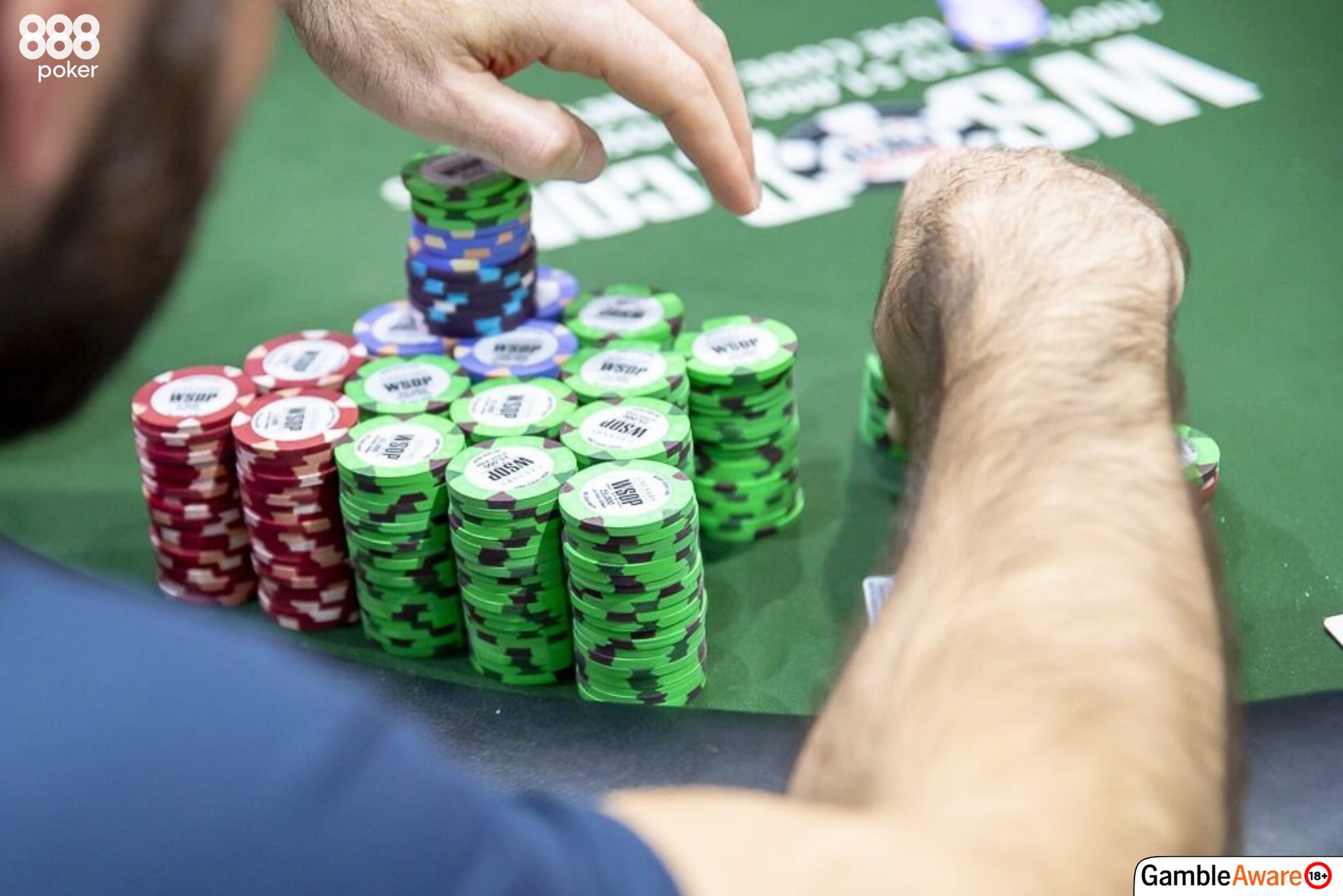 Live casino roulette wheel and chips at a 12 joker style table game
