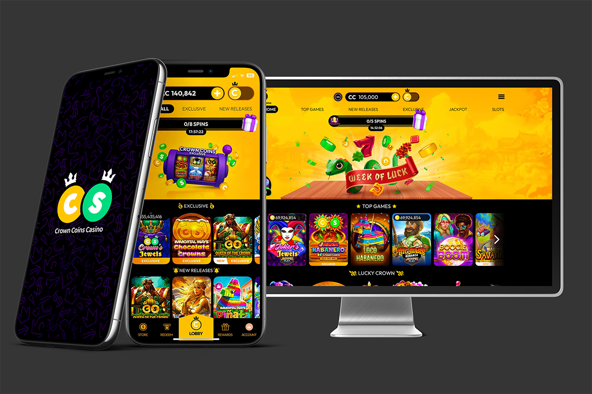 Hand holding smartphone with mobile casino gaming interface representing crown casino mobile app australia