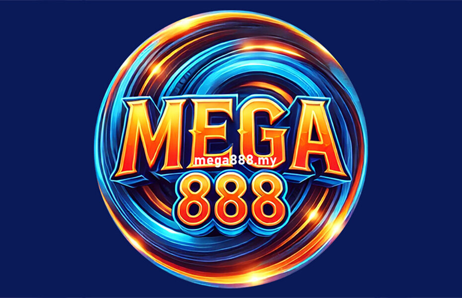 Browser address bar asking where mega888.com is, with genuine versus clone domain labels