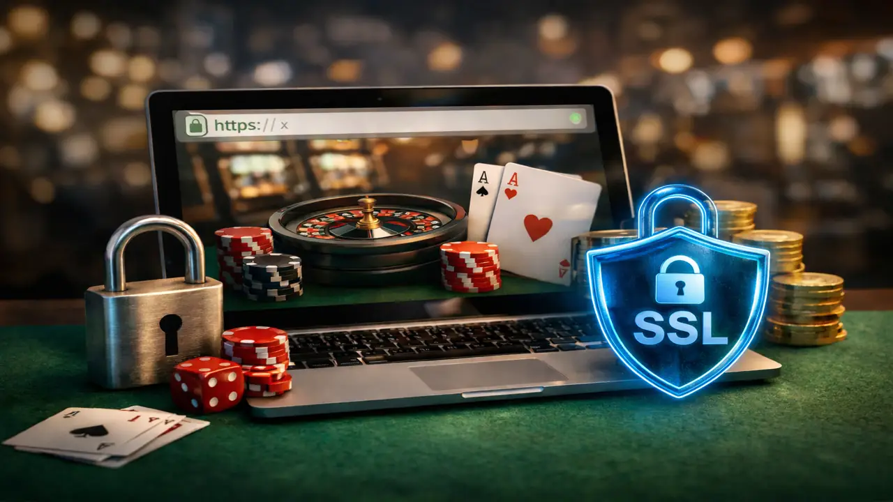 Shield graphic referencing the Interactive Gambling Act 2001 and online slots law in Australia